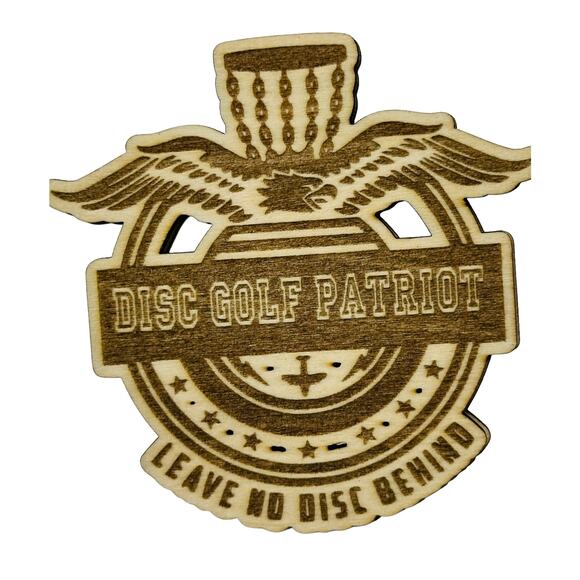 Disc Golf Car Air Freshener Laser Engraved Wood Vent Clip On CHOOSE DESIGN - Picture 2 of 16